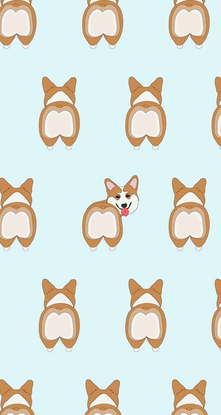 Cute Cartoon Dog Wallpaper