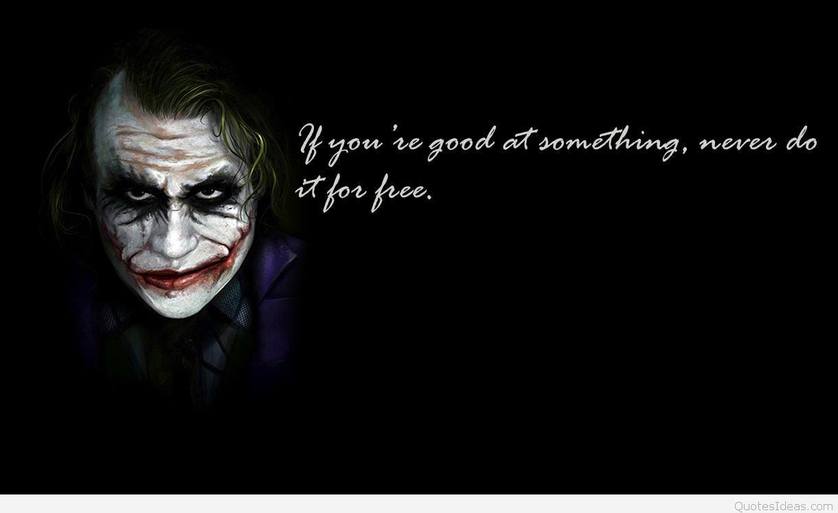 Joker Motivational Quotes With The Dark Night Best