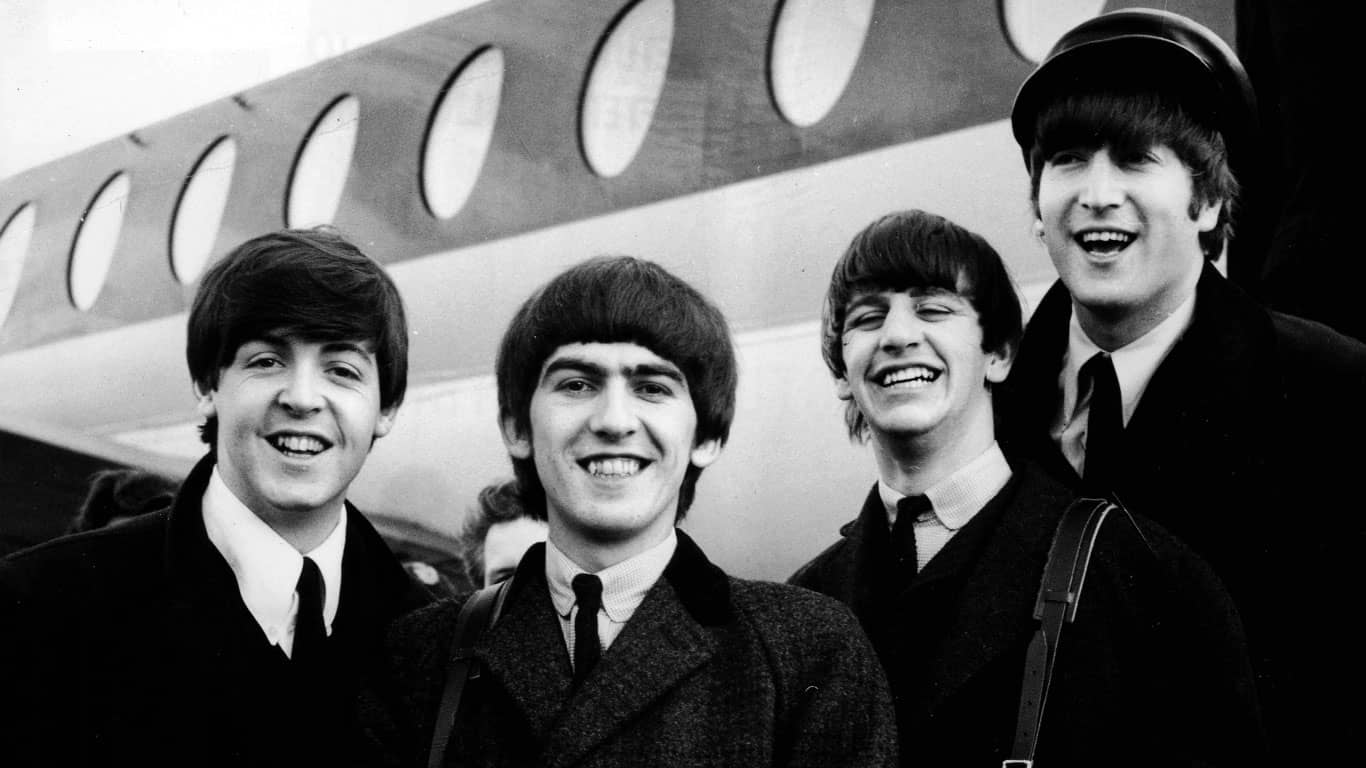The Beatles' American invasion begins