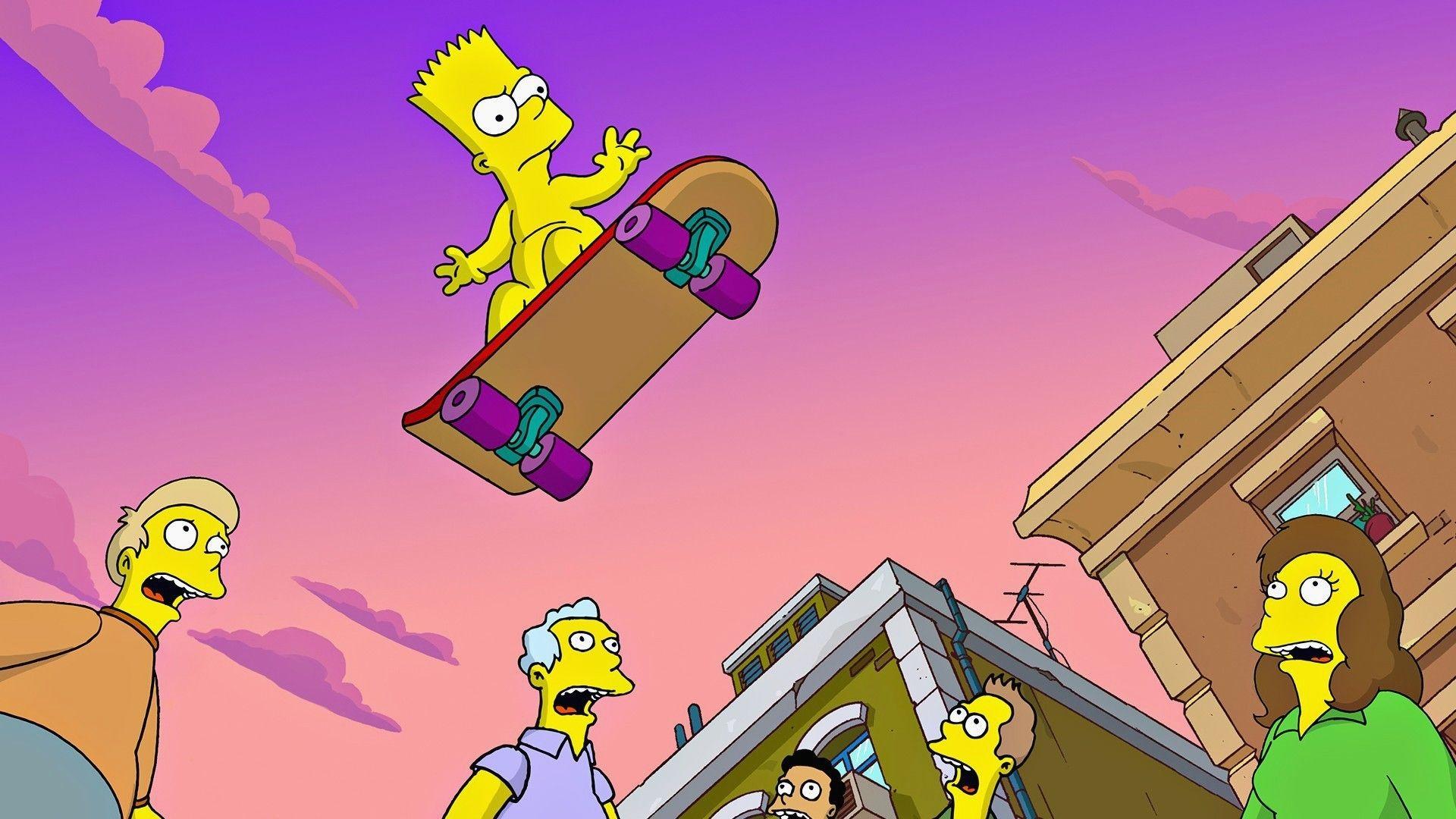 Aesthetic Bart Simpson iPhone Wallpaper Free