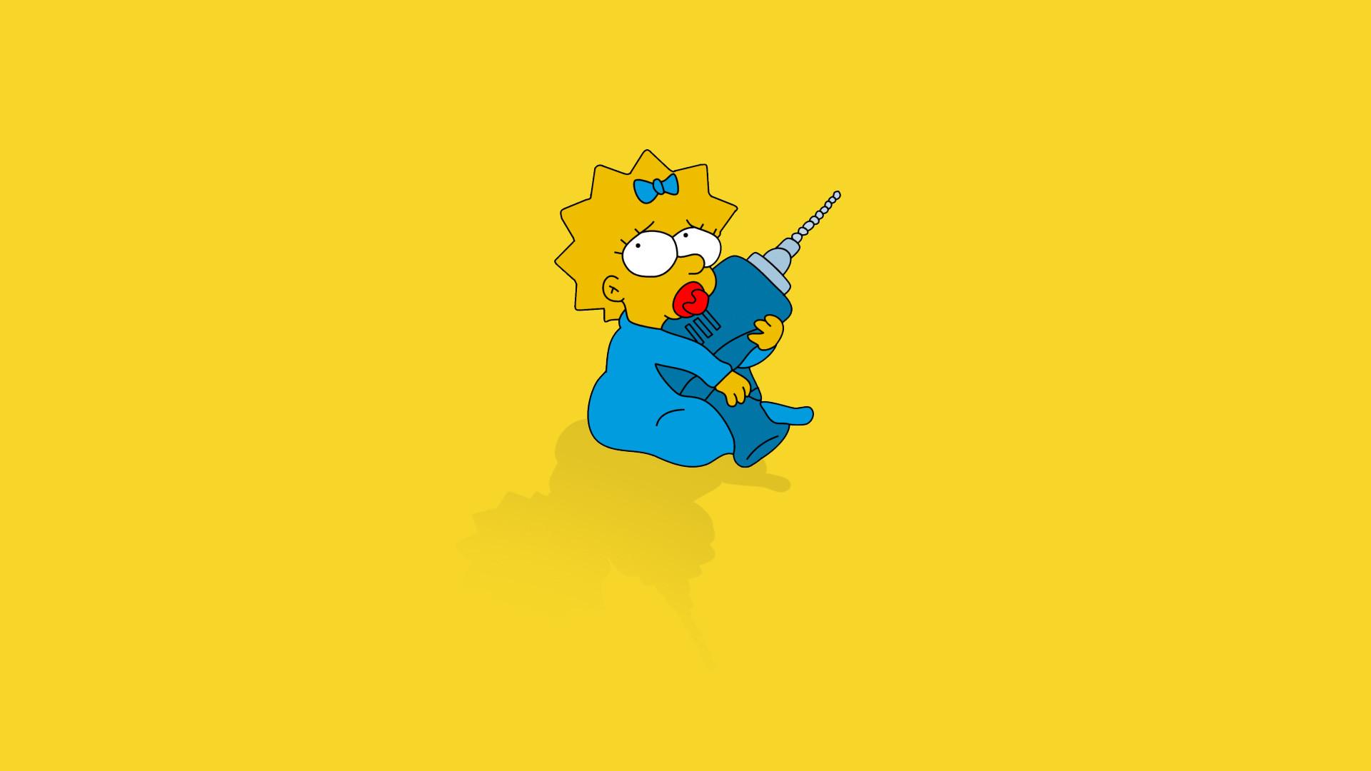 HD wallpaper: 1920x1080 px Bart Simpson relaxing The Simpsons