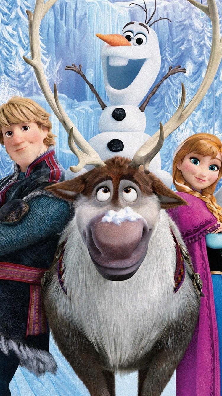 Disney Cartoon Movie, Frozen 750x1334 IPhone 8 7 6 6S