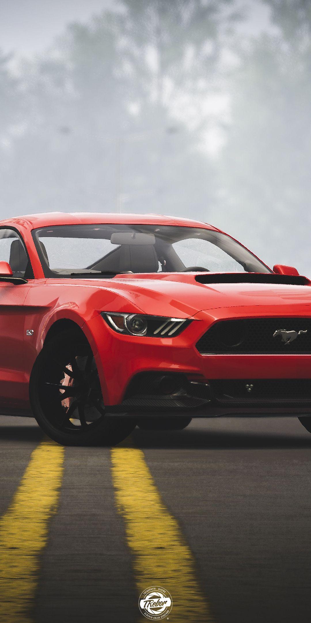 Ford Mustang, The Crew video game, 1080x2160 wallpaper