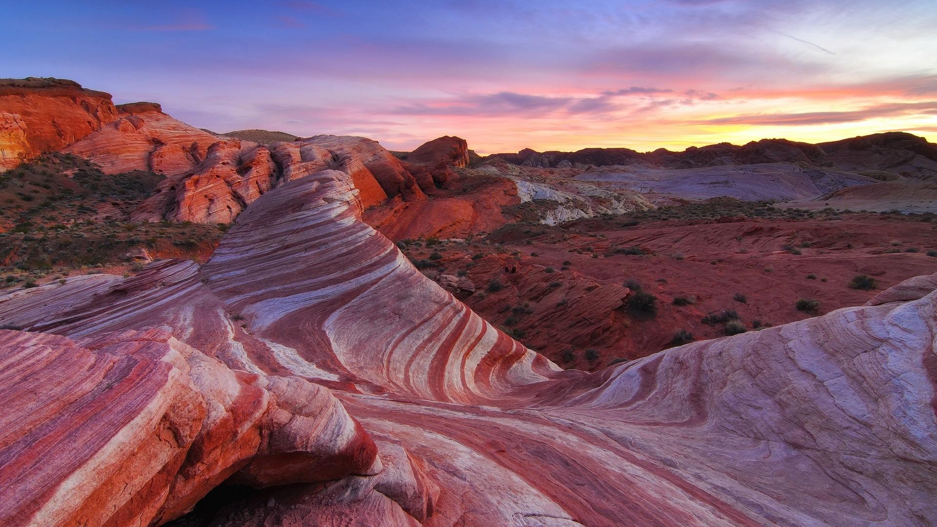 landscapes, nature, red, rocks, sky, desert wallpaper