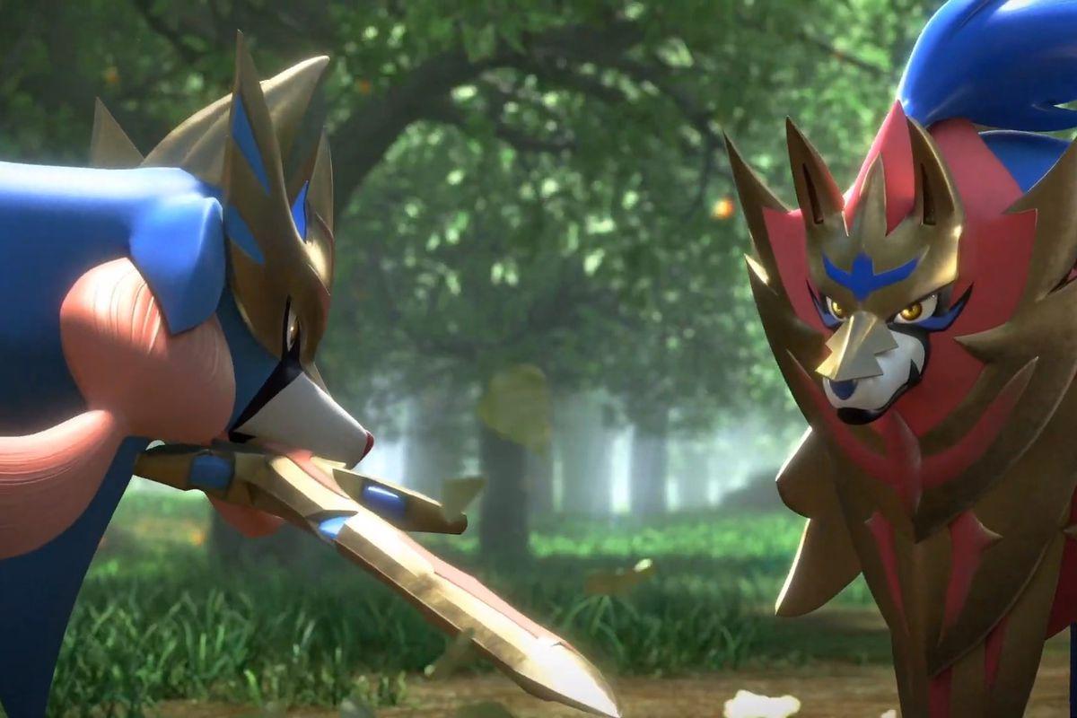 Zacian Zamazenta Pokemon Sword and Shield 4K Wallpaper #3.1391