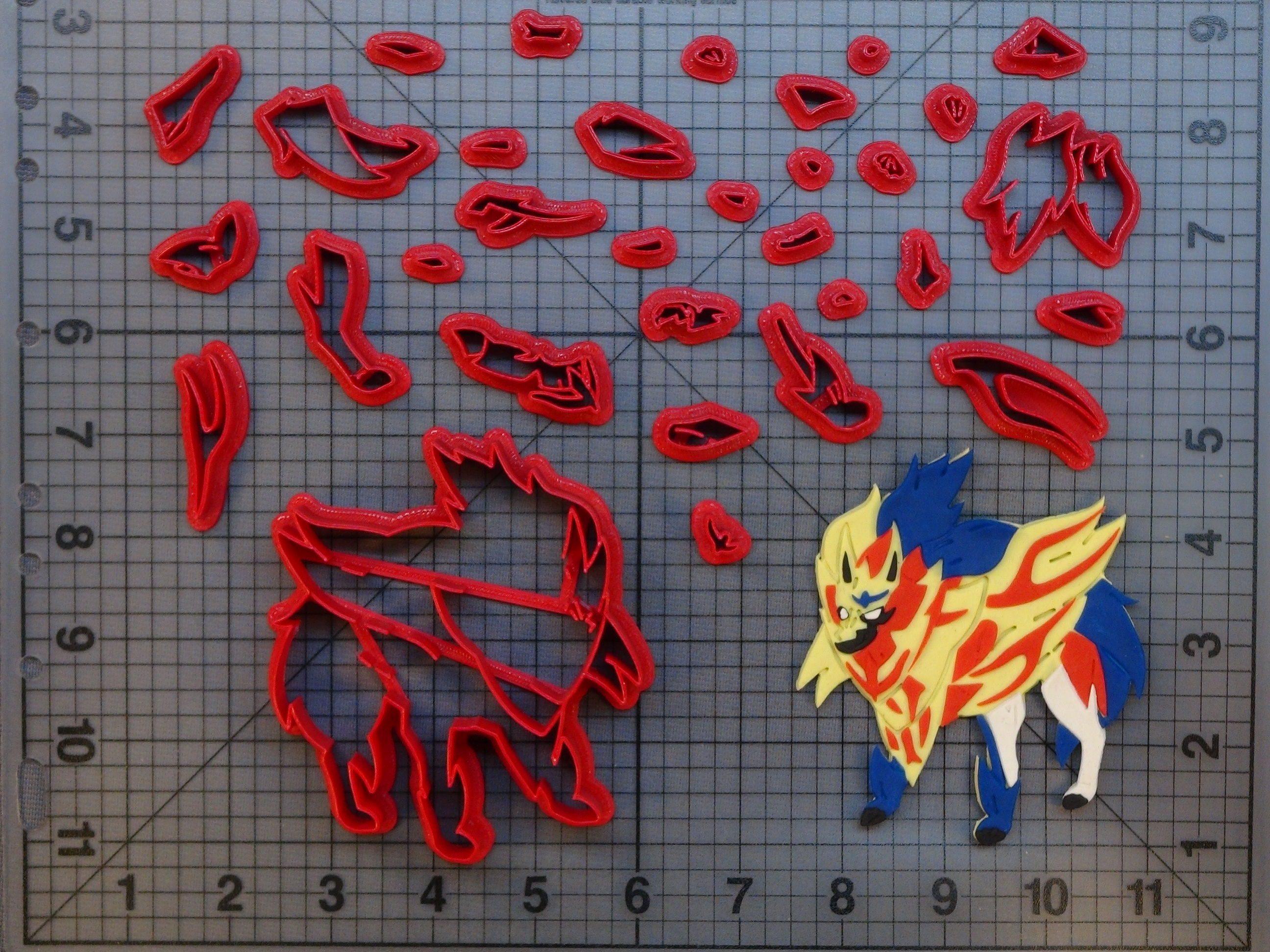 Pokemon 266 B579 Cookie Cutter Set