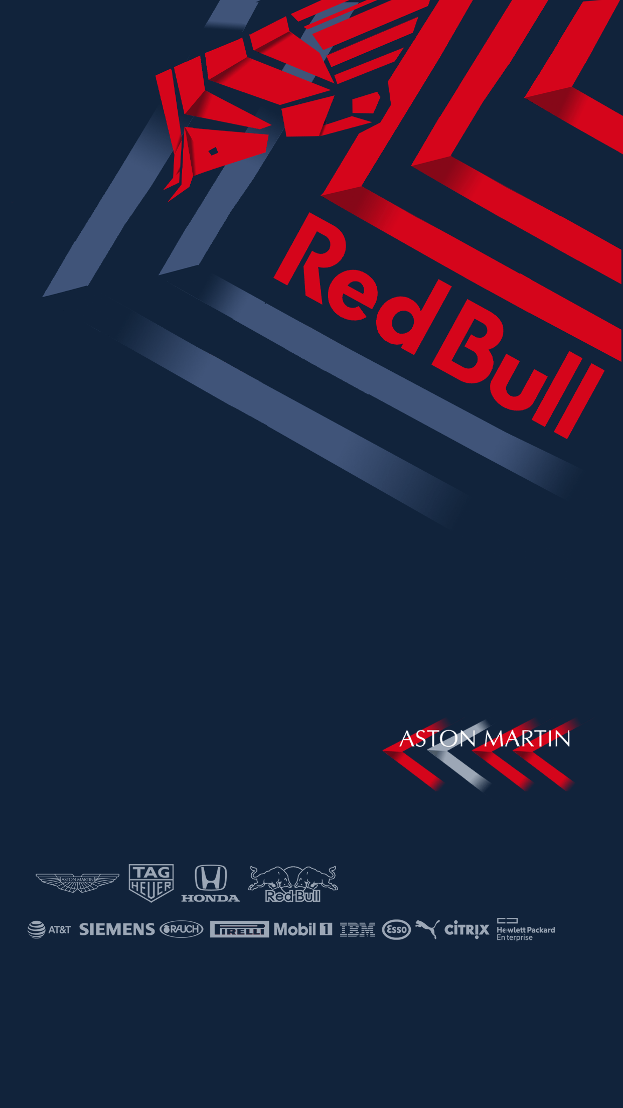 Red Bull livery wallpaper