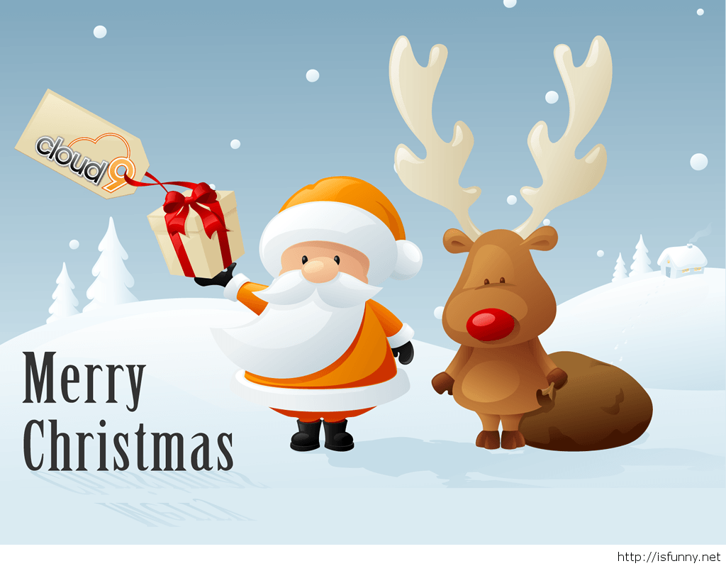 Merry Christmas Cartoon Wallpapers - Wallpaper Cave