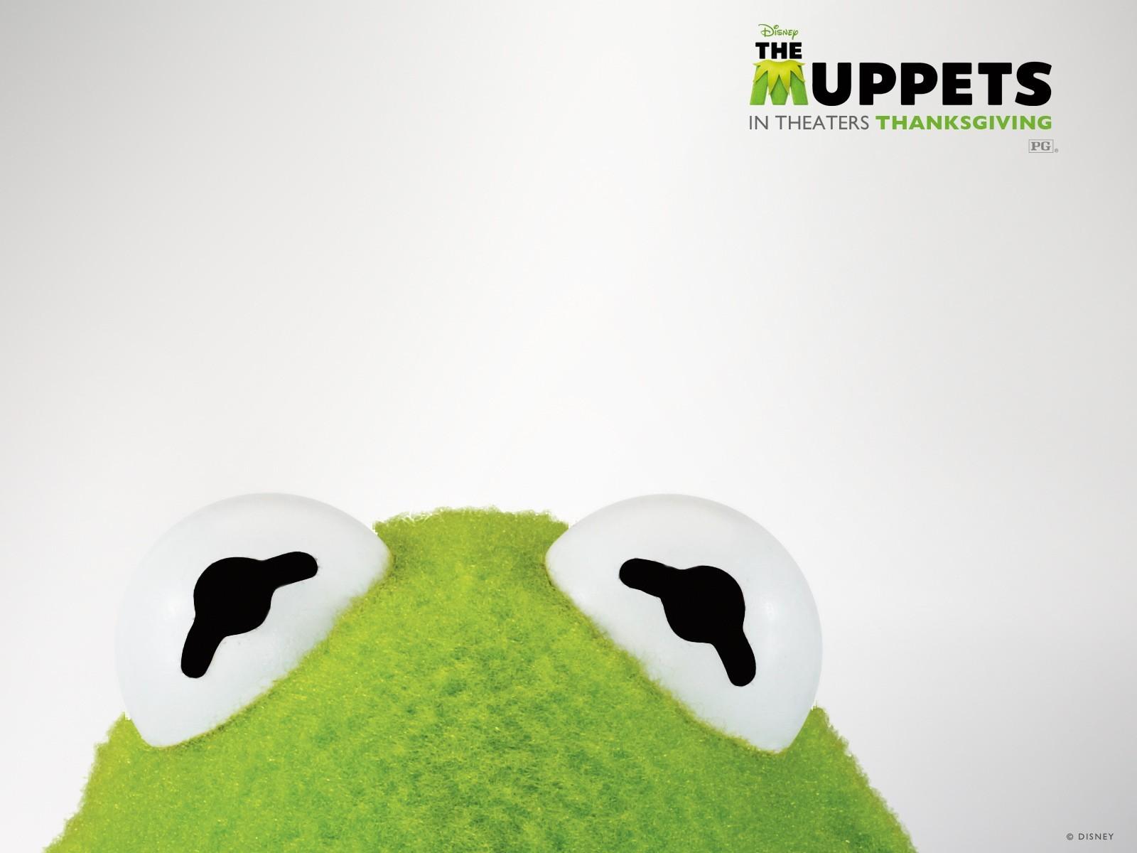 Retro Geeko: Muppets Wallpaper: Piggy and Kermit