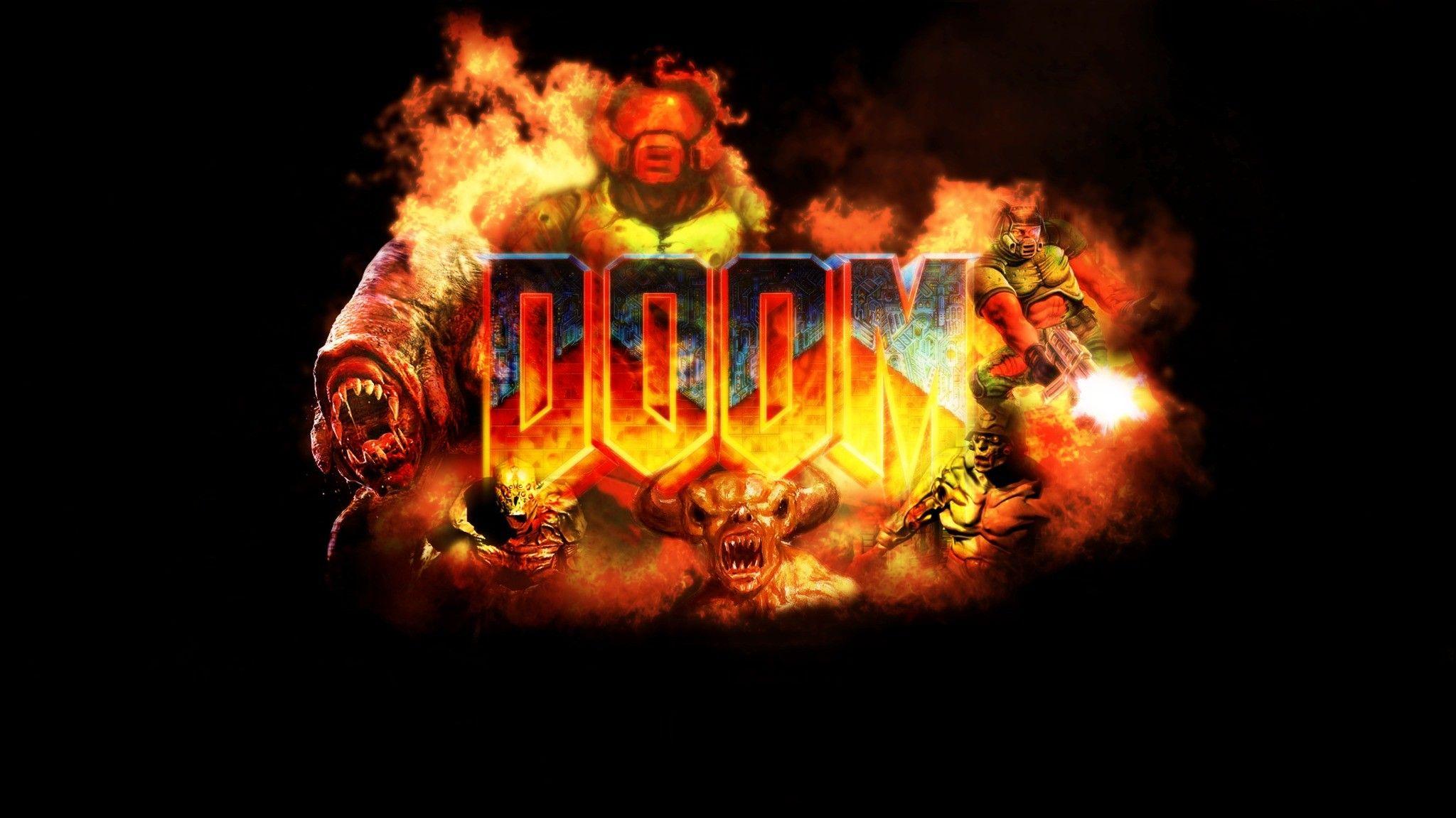 in 2019. Gaming wallpaper, Doom game, Wallpaper
