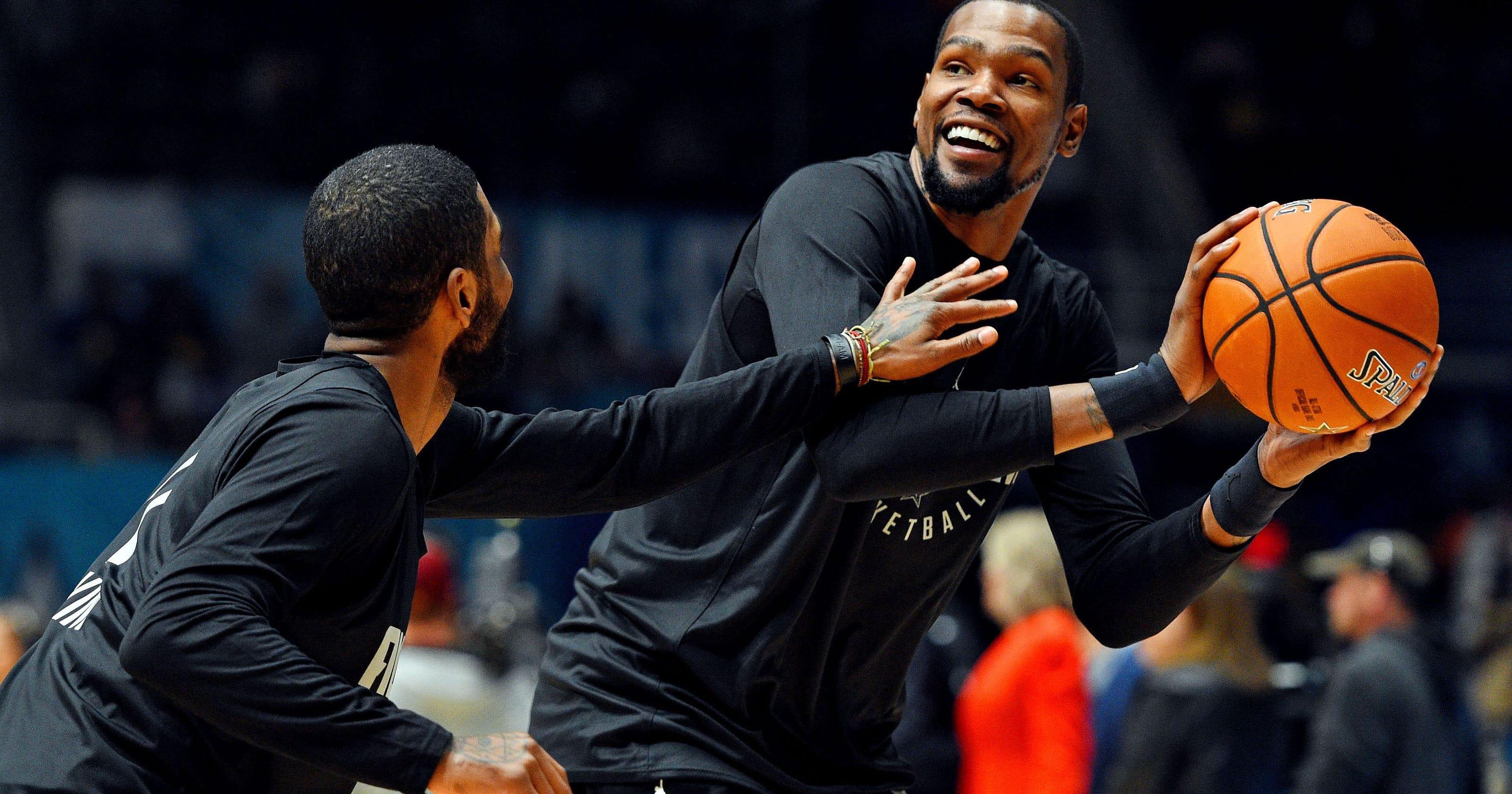 Former Nets say Kevin Durant, Kyrie Irving will make it in New York
