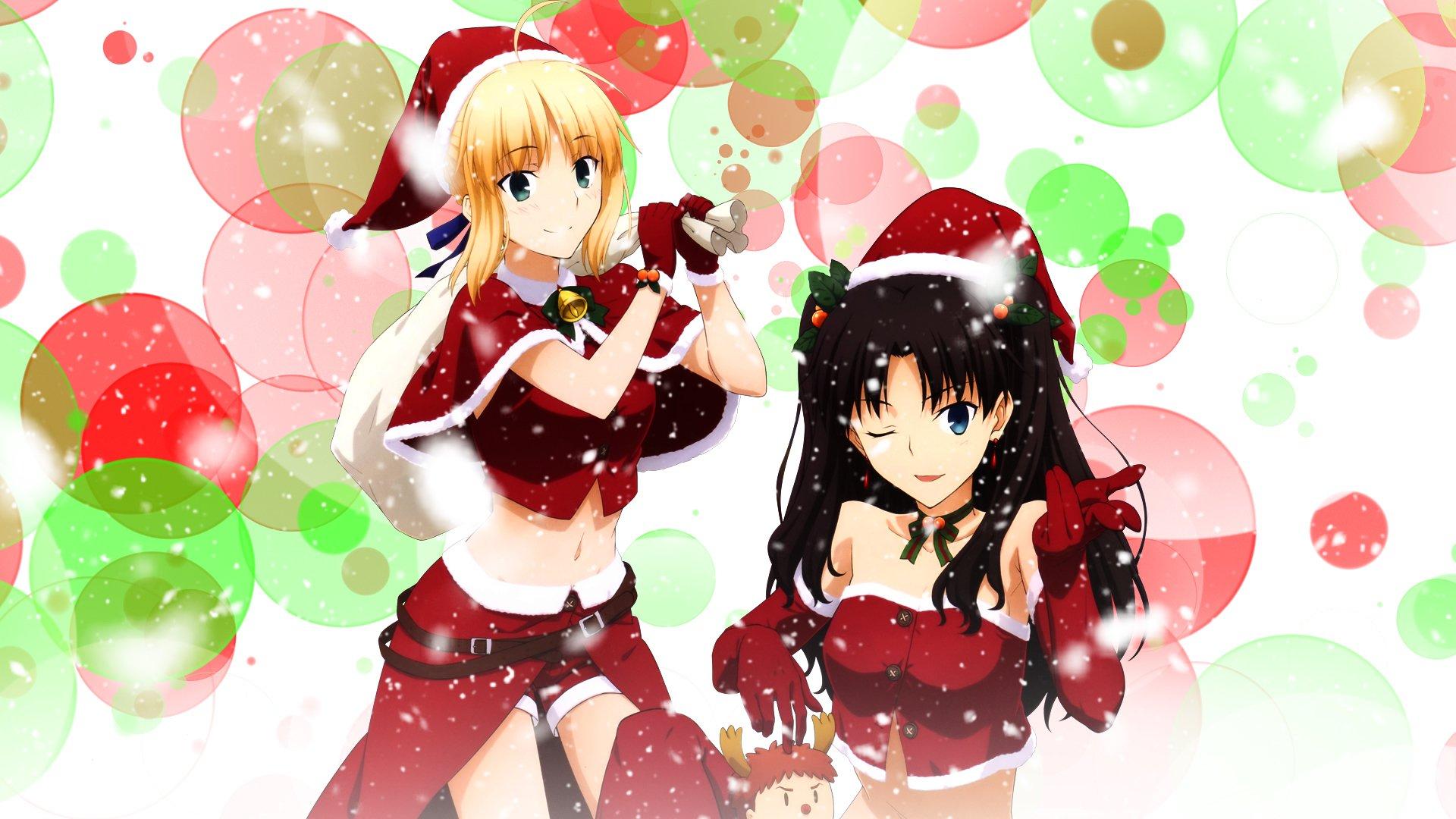 Fate Merry Christmas HD Wallpaper