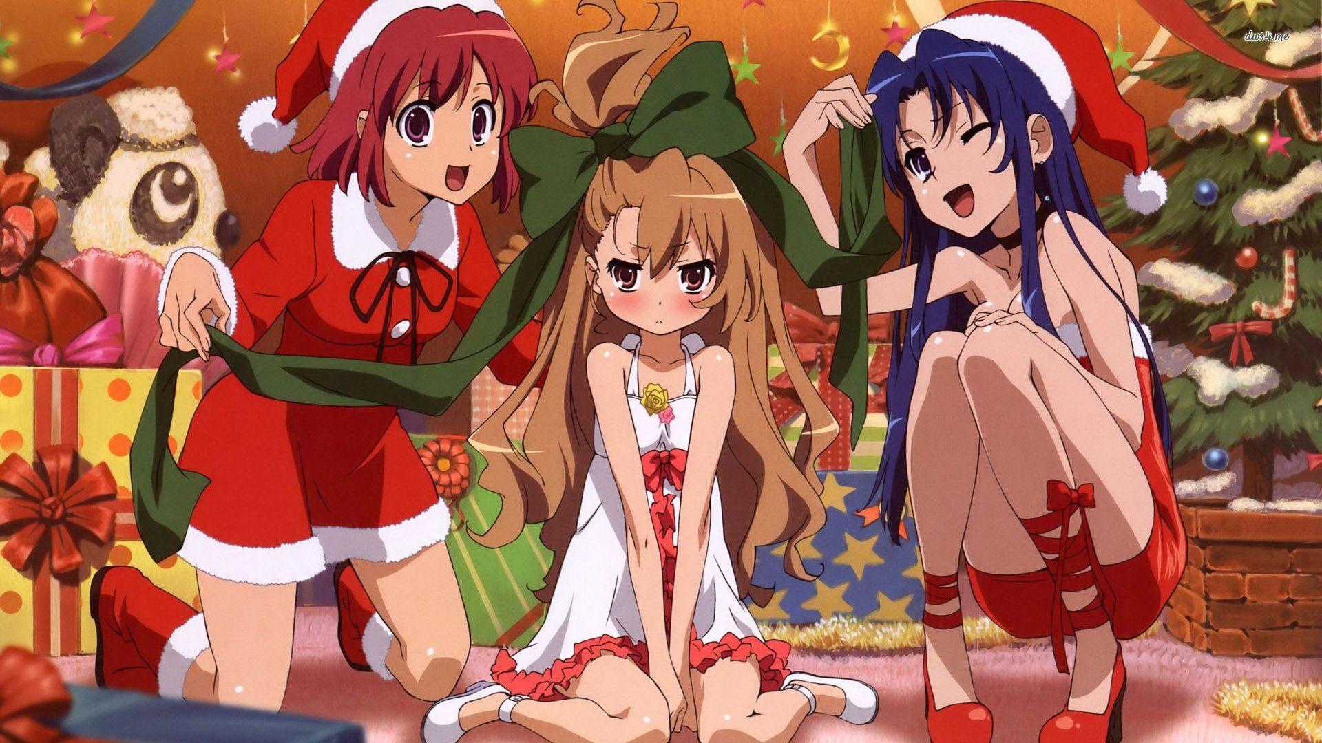 Anime Christmas wallpaper wallpaper