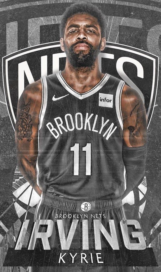 By: Twitter. Nba picture, Nba players, Mvp basketball Irving Brooklyn IPhone Wallpaper
