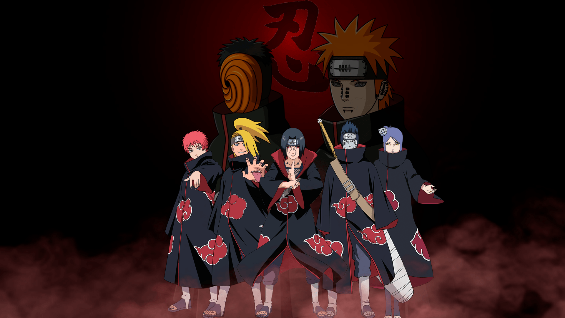 Wallpaper of Anime, Naruto, Akatsuki, Heroes background & HD image