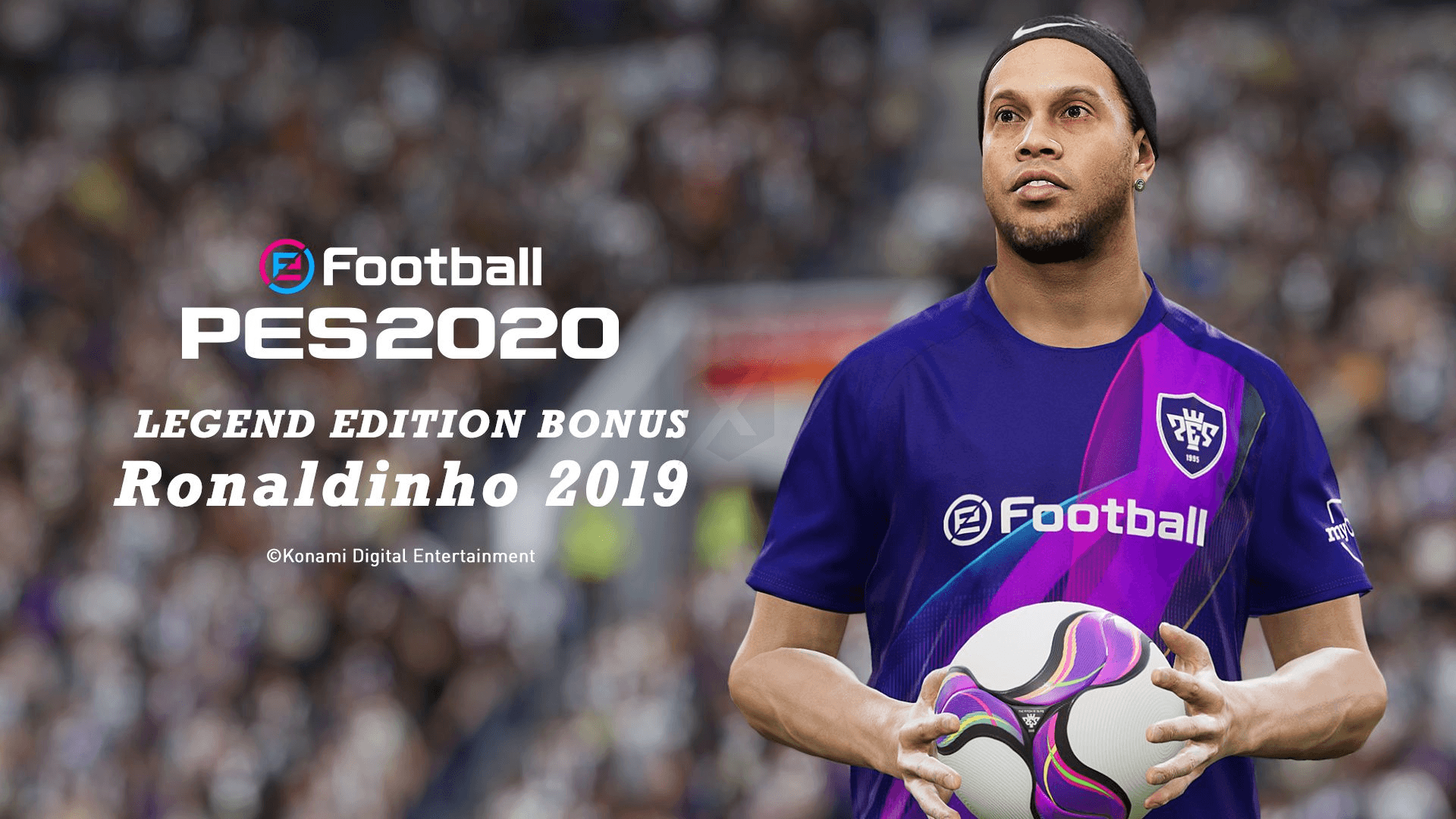 PES 2020: Ronaldinho presents the uniform of the exclusive Legend