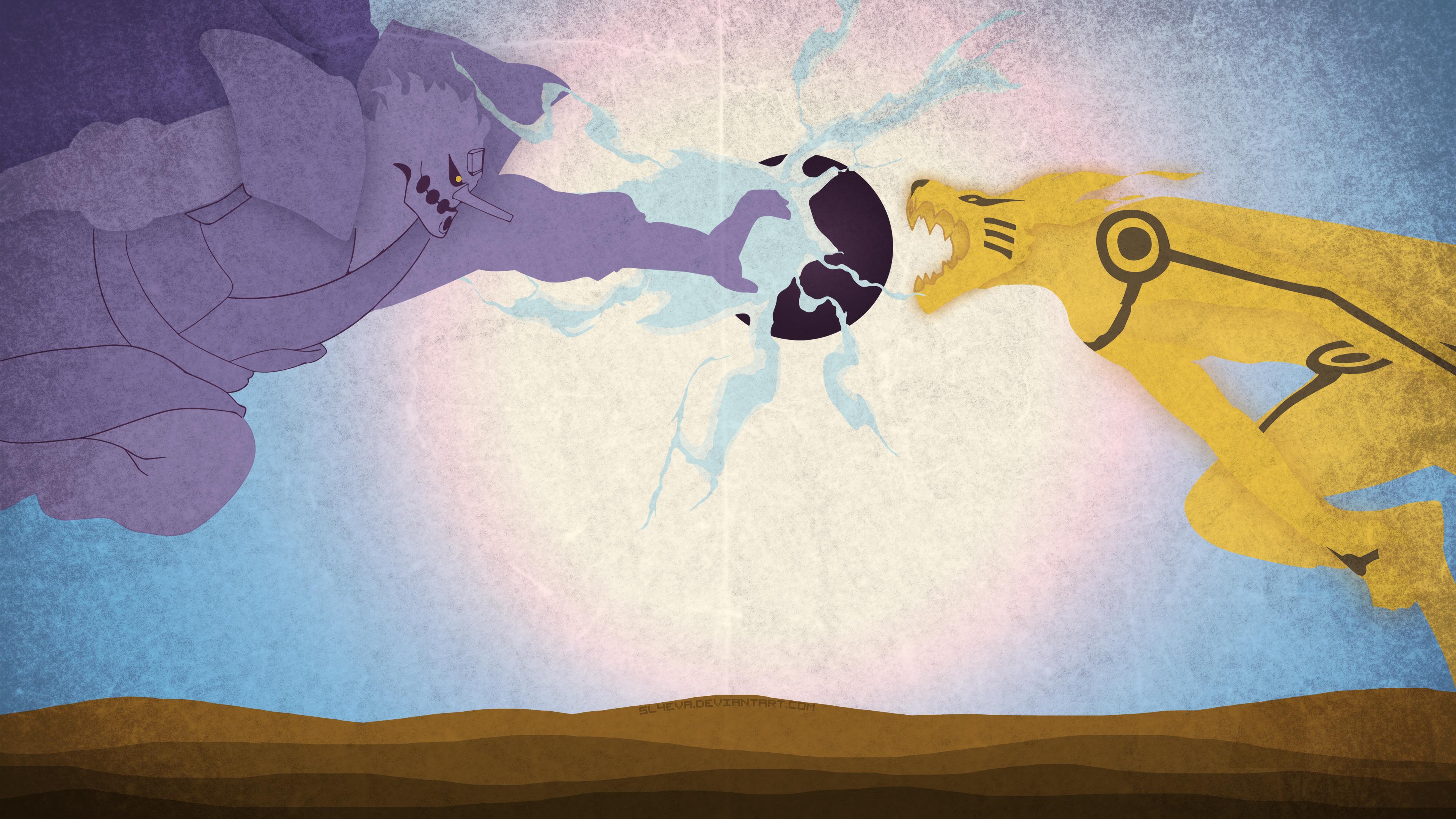 susanoo, k, #kurama, #minimal Wallpaper HD