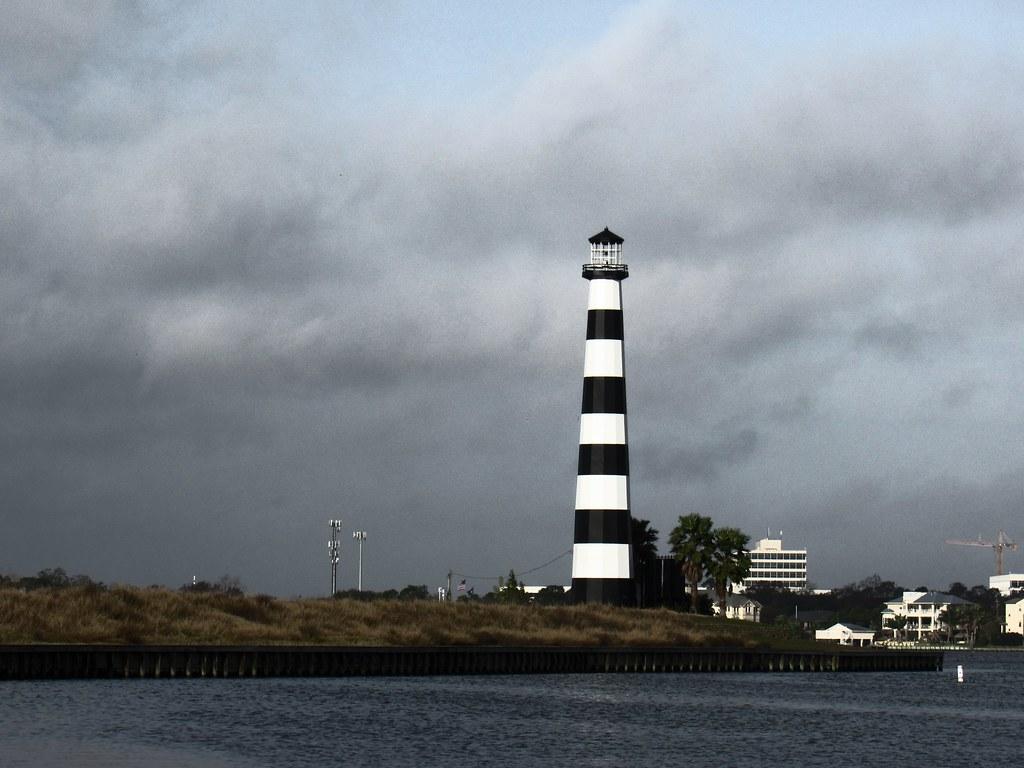 Clear Lake Lighthouse At South Shore Harbour. On July 1, 19
