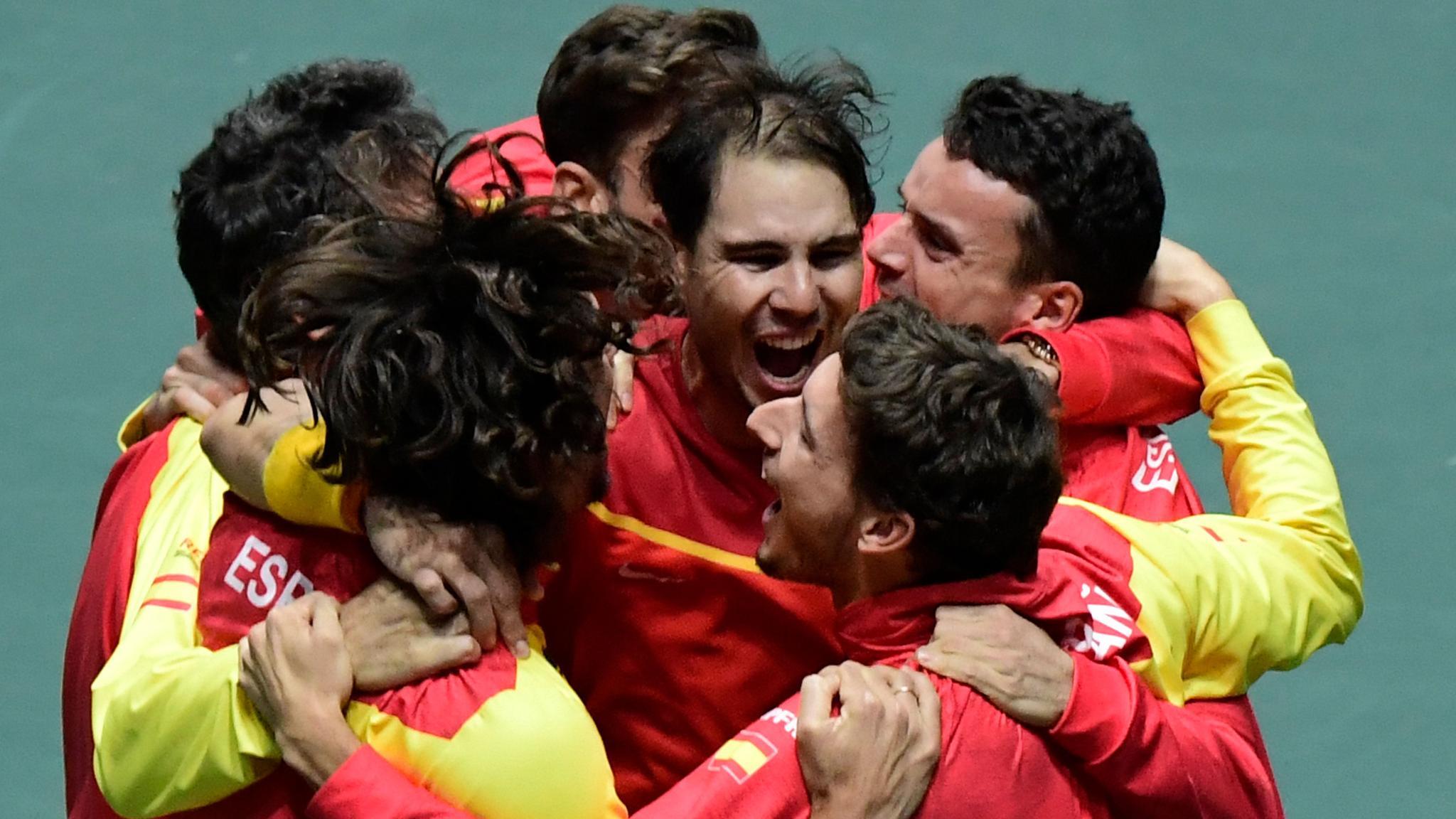 Rafael Nadal shines as Spain becomes first country to win