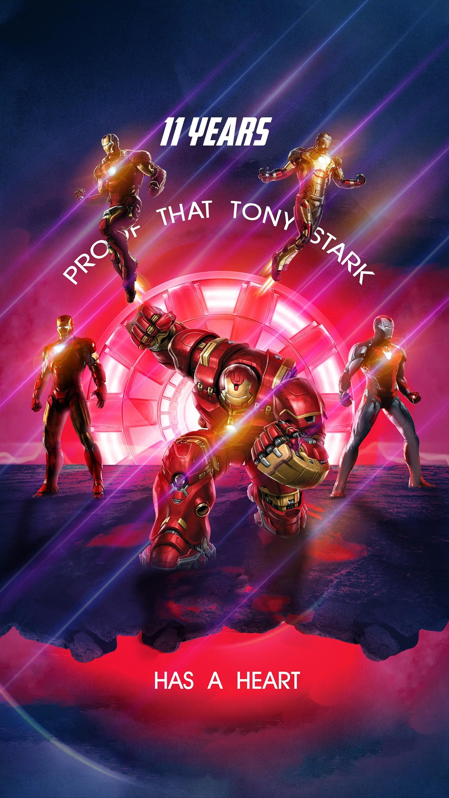 Proof that Tony Stark has Heart Iron Man Wallpaper. HD