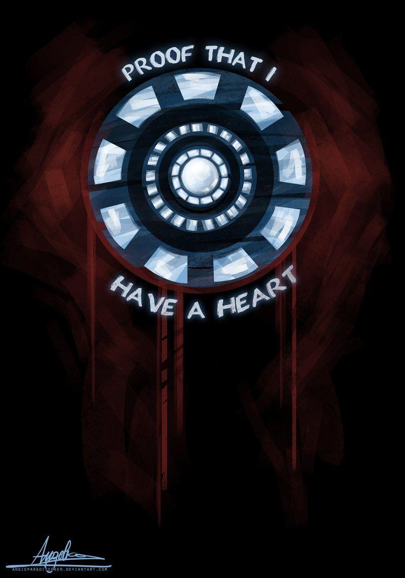Proof that I have a heart by AngieParadiseeker. Iron man