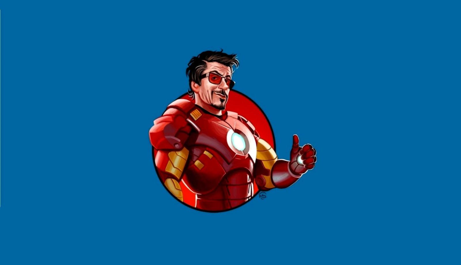 Iron Man Tony Stark Artwork HD Wallpaper