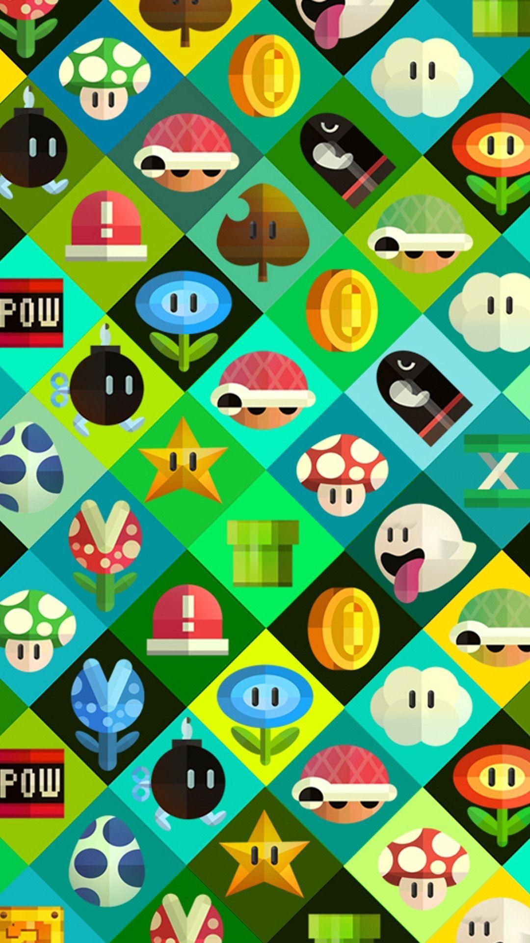 Wallpaper Wednesday 5 Super MarioThemed Wallpapers for iPhone