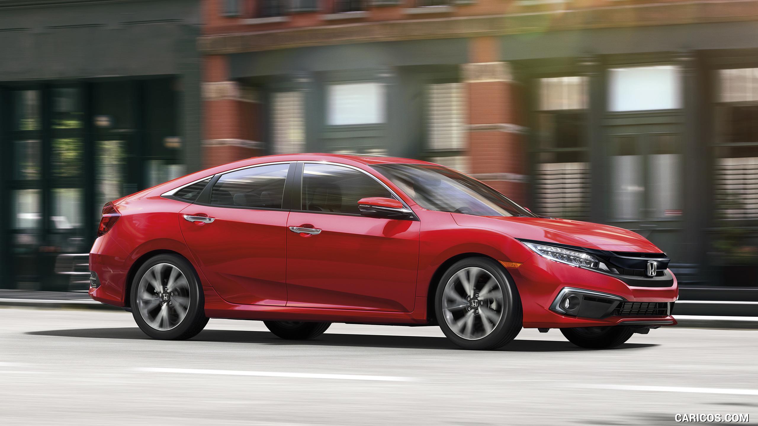 Honda Civic Sedan Three Quarter. HD Wallpaper