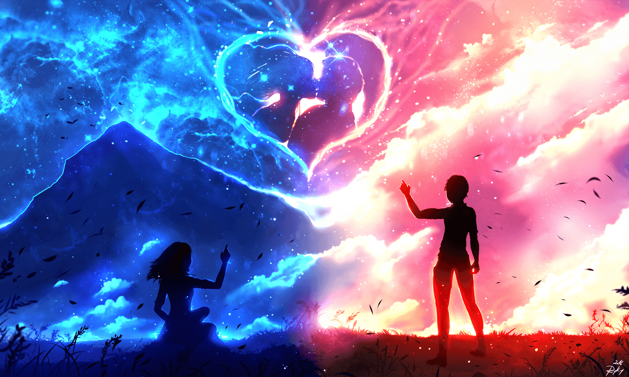 Anime Boy and Girl Wallpaper Free Anime Boy and Girl Background