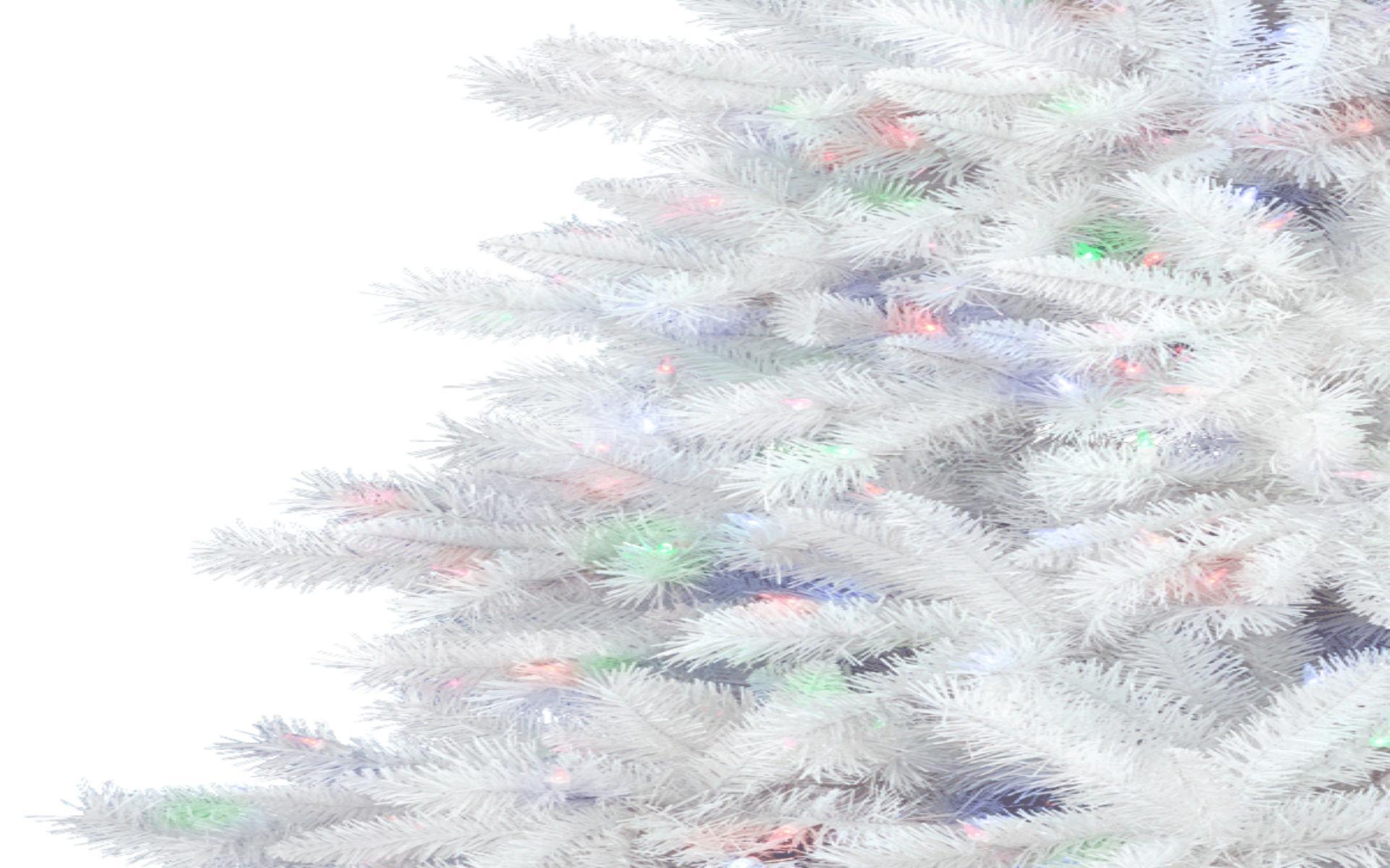 Stunning White Christmas Tree Wallpaper image For Free