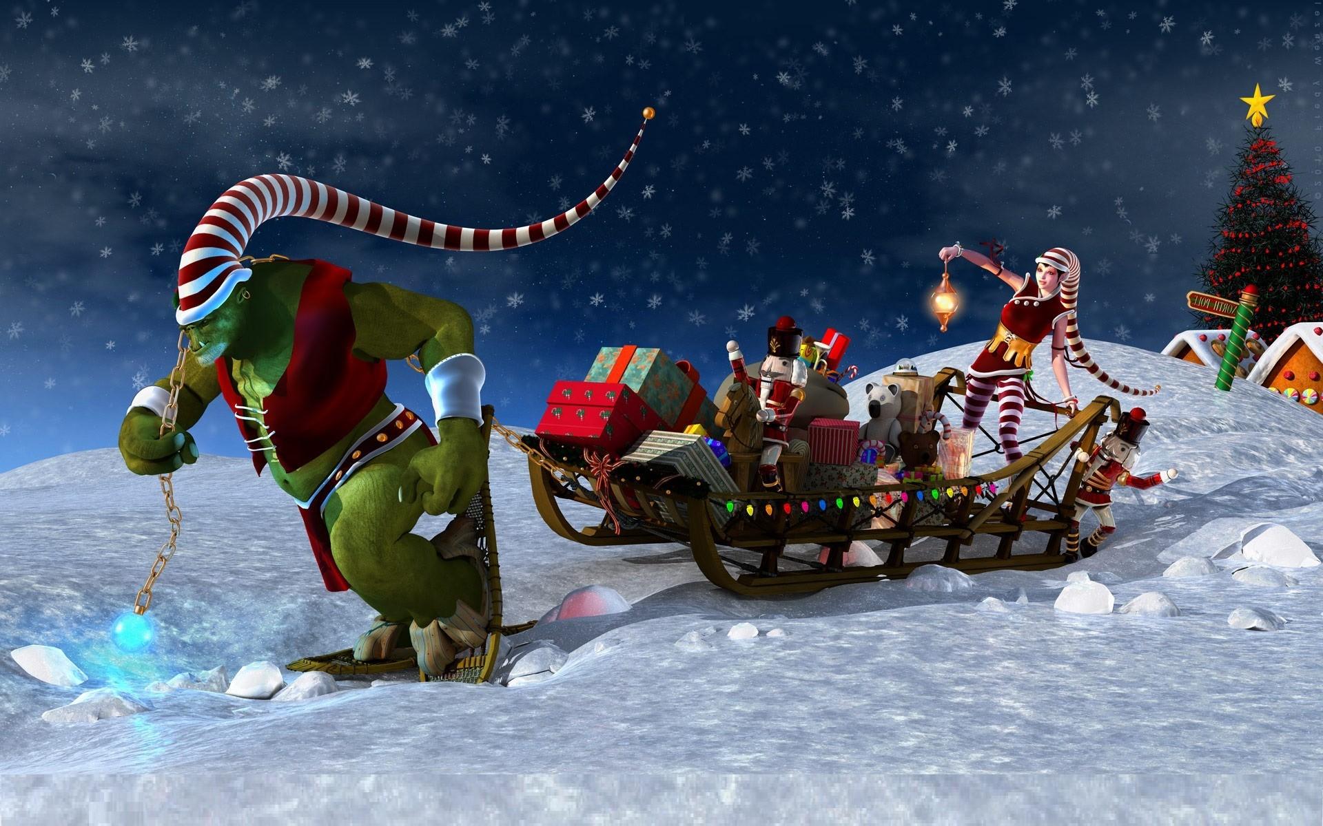 Free download Animated Christmas Background For Desktop