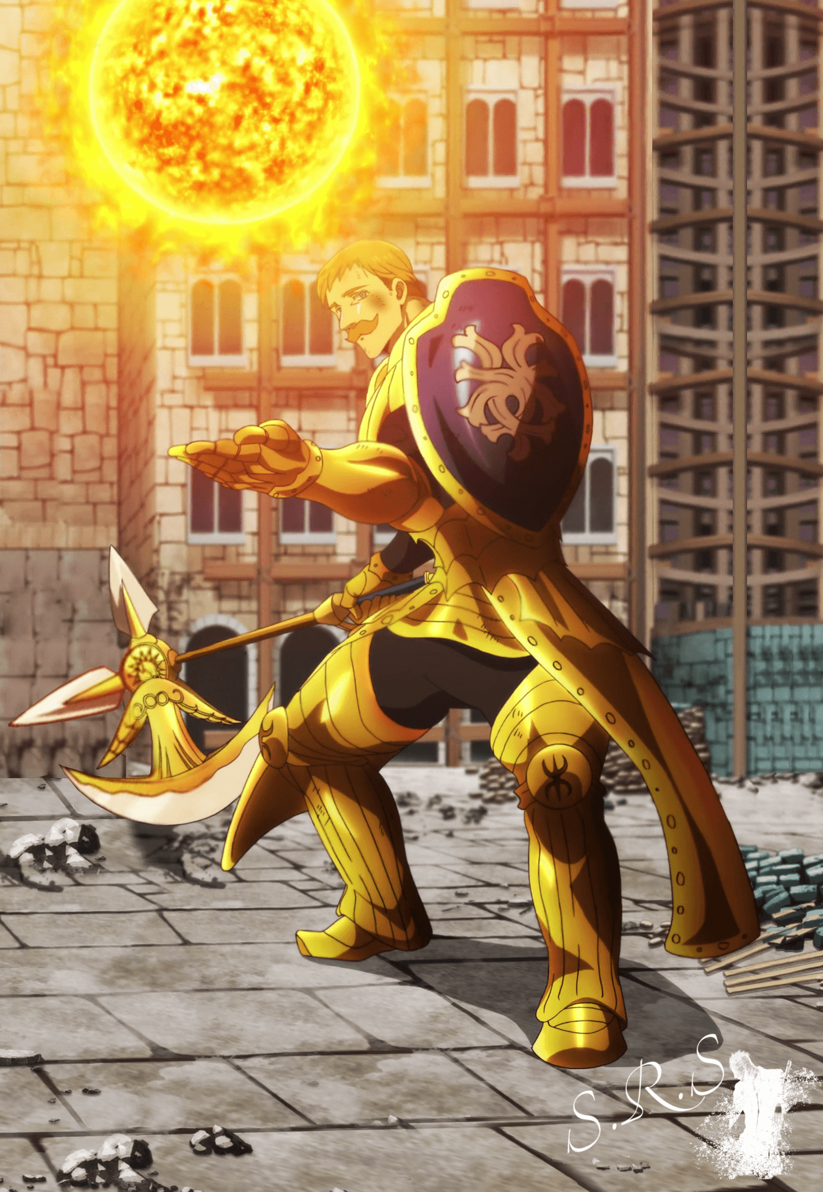 Seven Deadly Sins Anime Characters Escanor