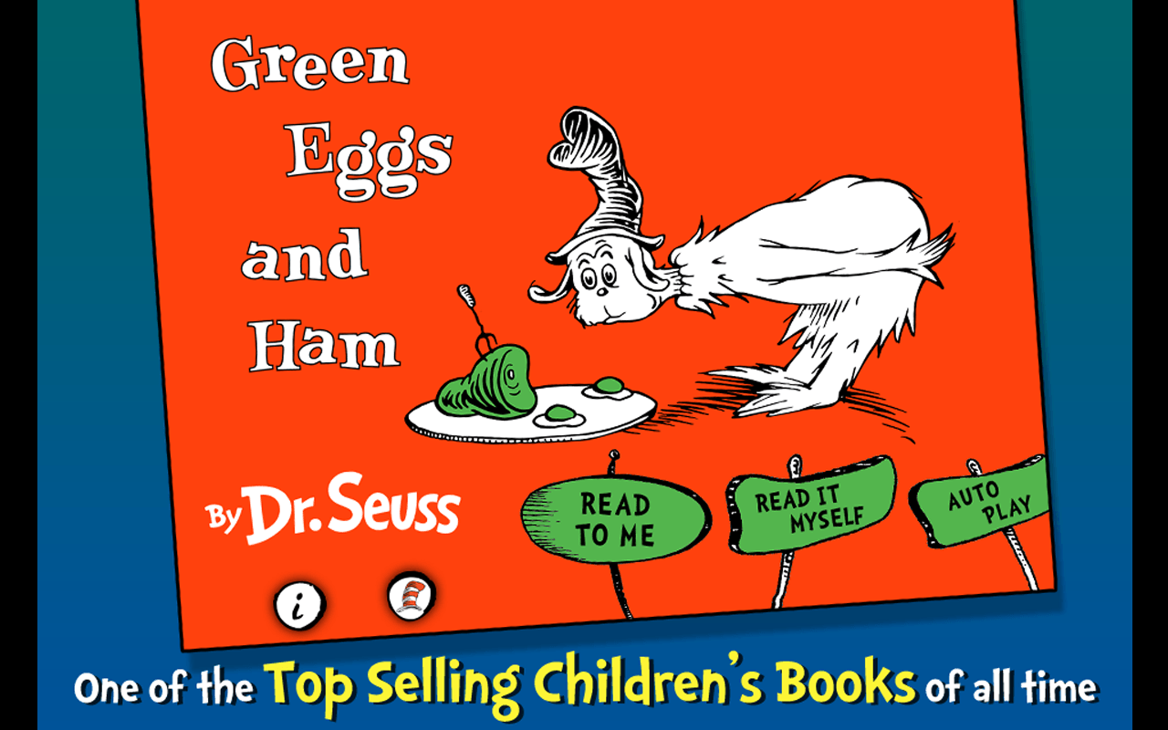 Green Eggs and Ham. Seuss