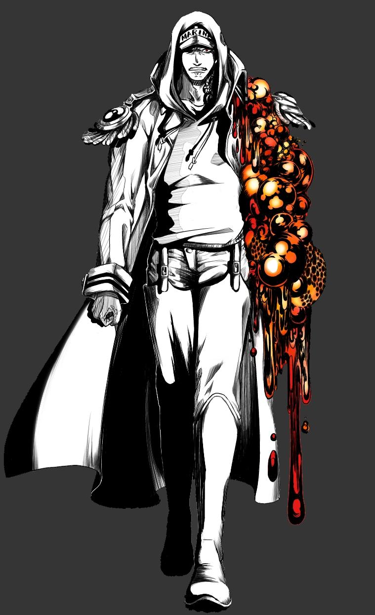 View Fullsize Sakazuki Image Piece Admiral Dragon, HD