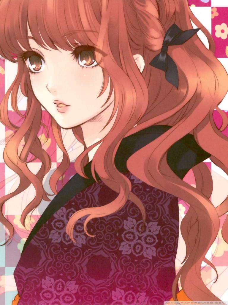 Beautiful Anime Girl ❤ 4K HD Desktop Wallpaper for 4K Ultra