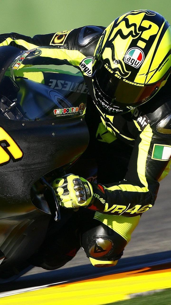 Download wallpaper 720x1280 rider, motorcycle, motogp