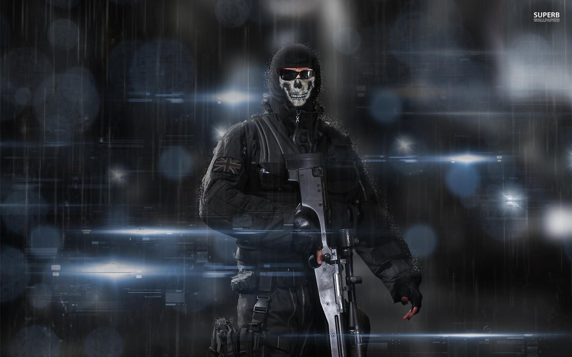 Call of Duty: Modern Warfare 2 Wallpaper 4K, Ghost