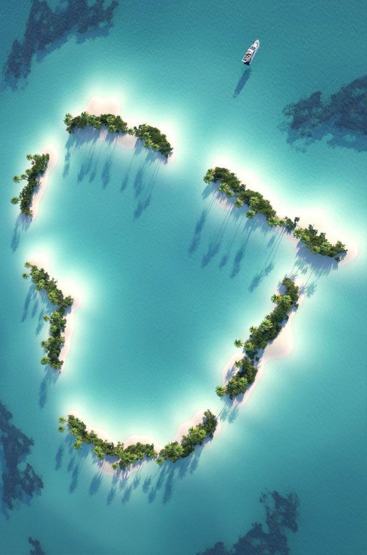 Romantic Island iphone hd wallpapers