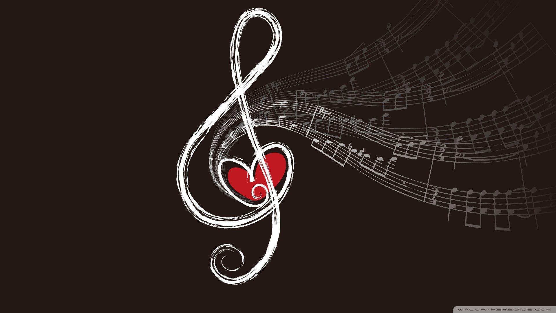Music Note Abstract Wallpaper