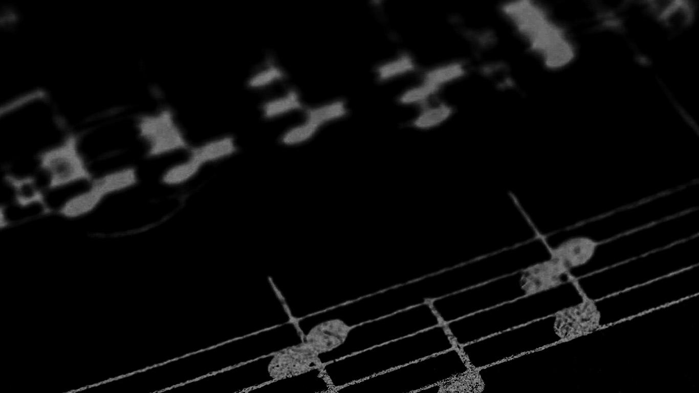 wallpaper for desktop, laptop. music note art pattern dark