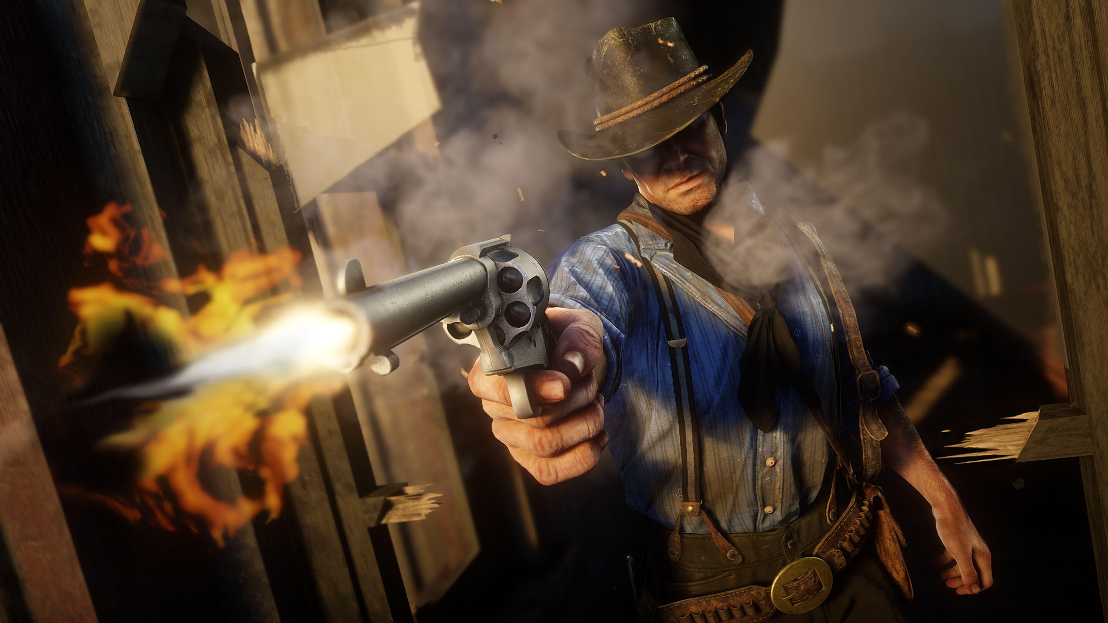 Wallpaper 4k Arthur Morgan In Red Dead Redemption 2 2018 games