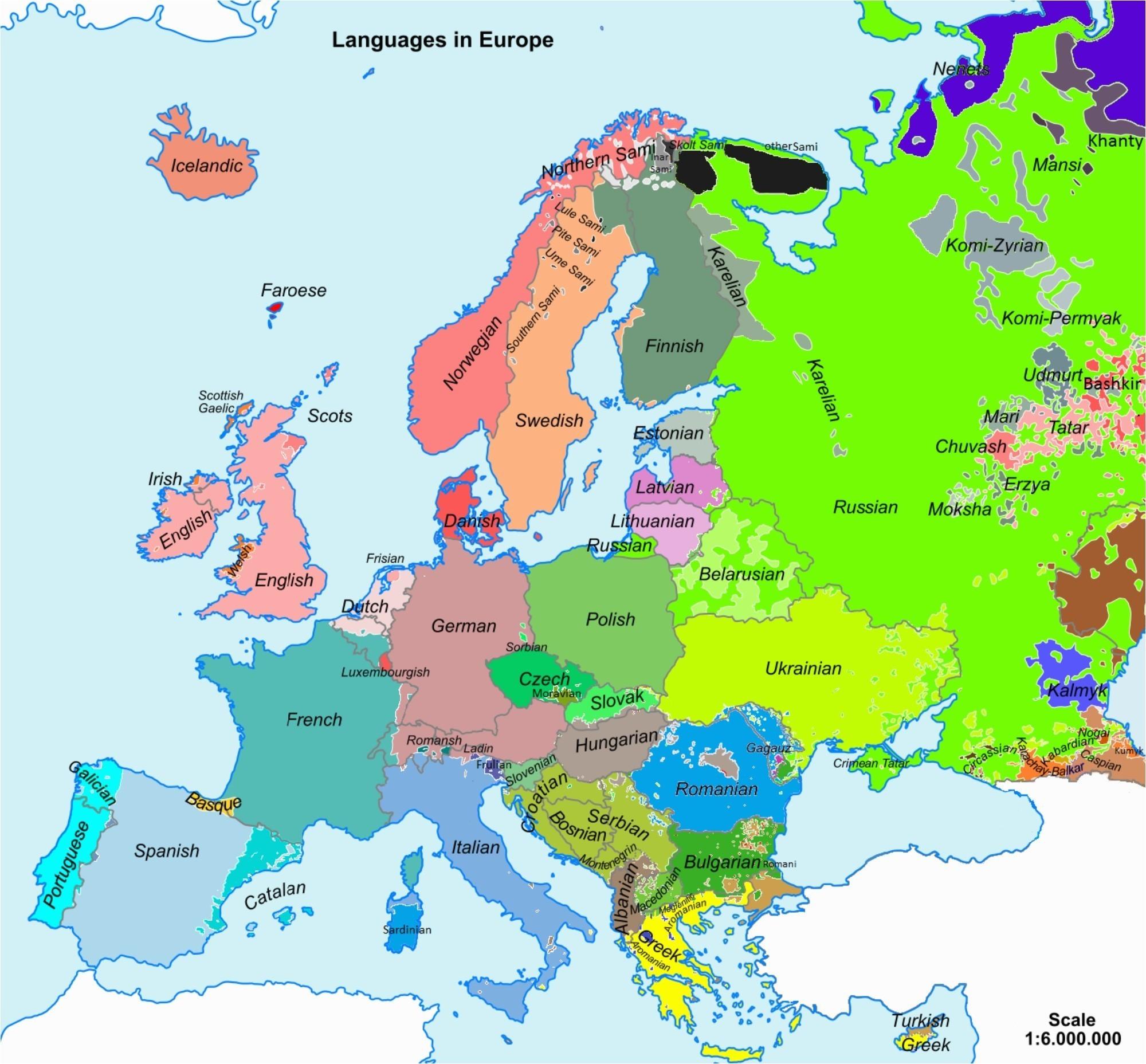 Map of Europe Wallpaper