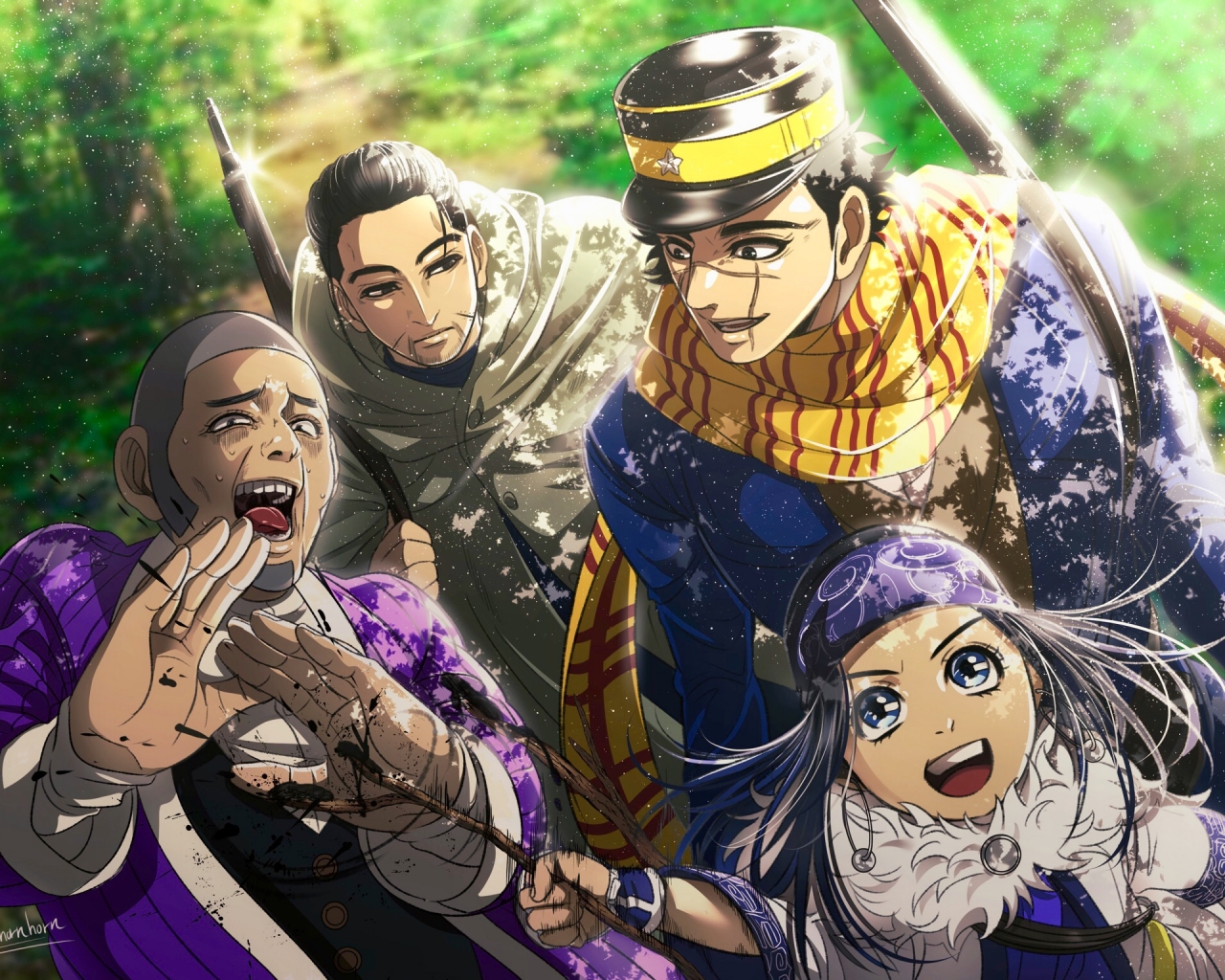 Free download Golden Kamuy HD Wallpaper Background Image