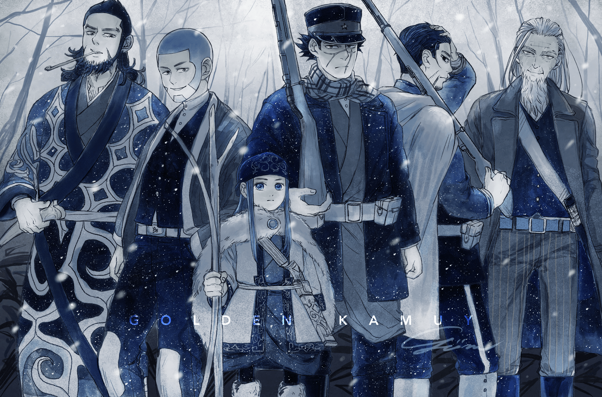 Golden Kamuy Desktop Wallpapers - Wallpaper Cave