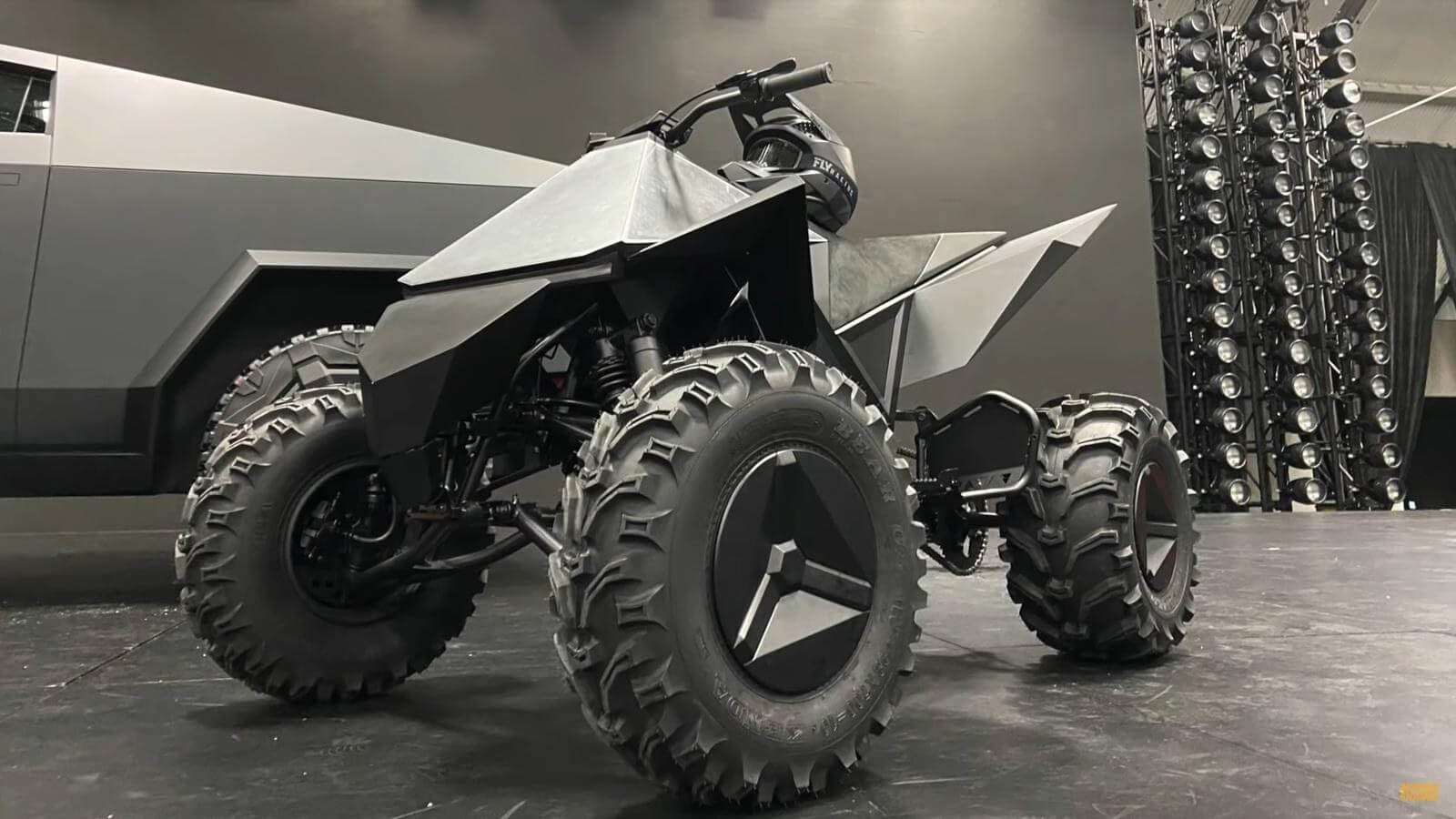 Tesla's 'Cyberquad' ATV Will Ship As An Add On For