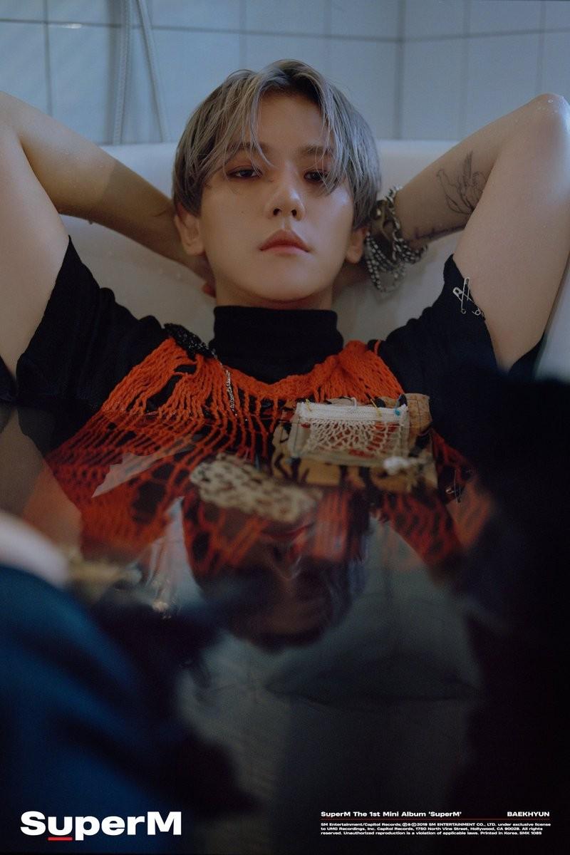 Super M unveils new concept photo of Baekhyun for the 1st