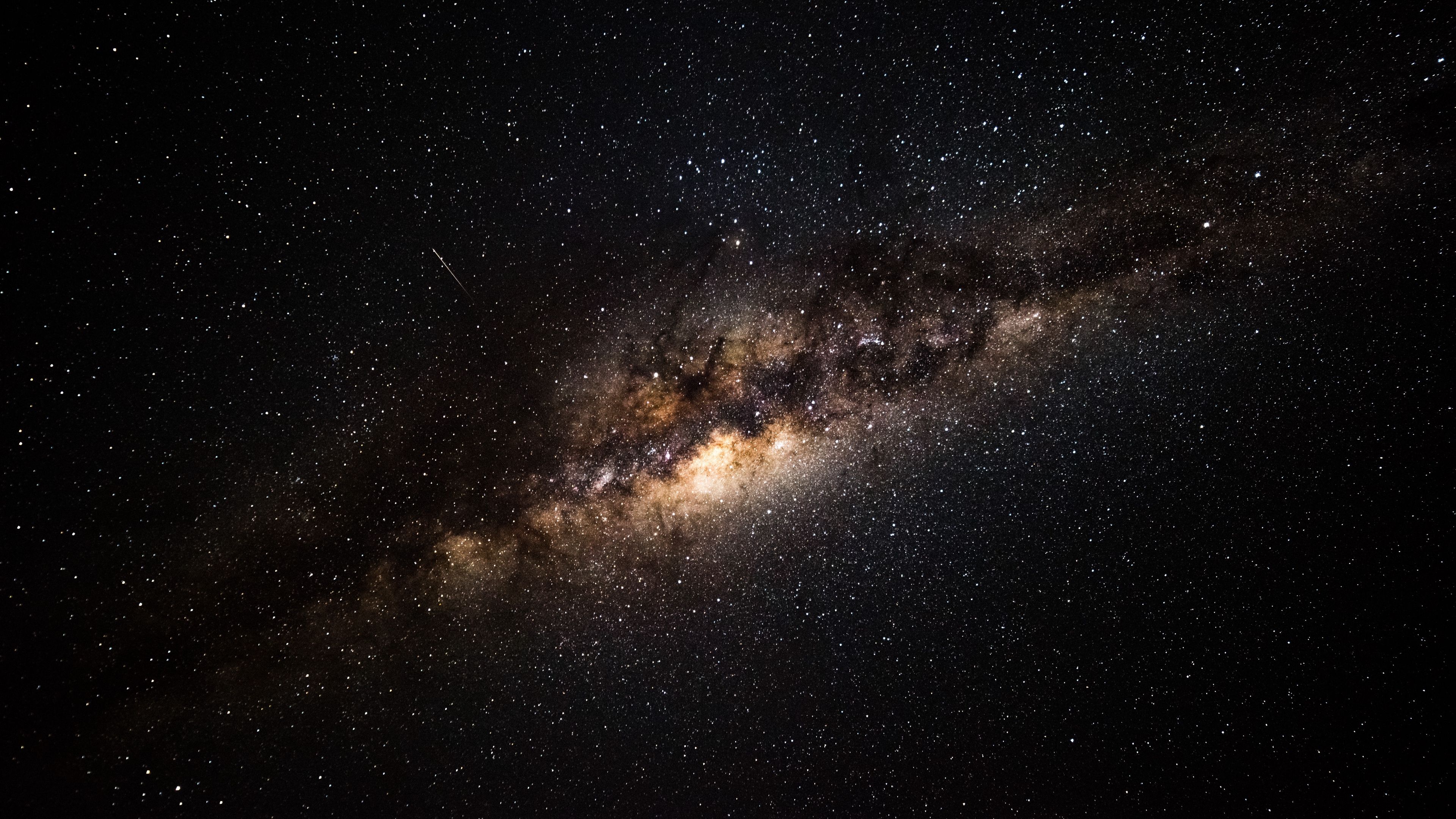 Scientific Planet Galaxy Space Stars 4K Ultra HD Wallpaper 3840x2160