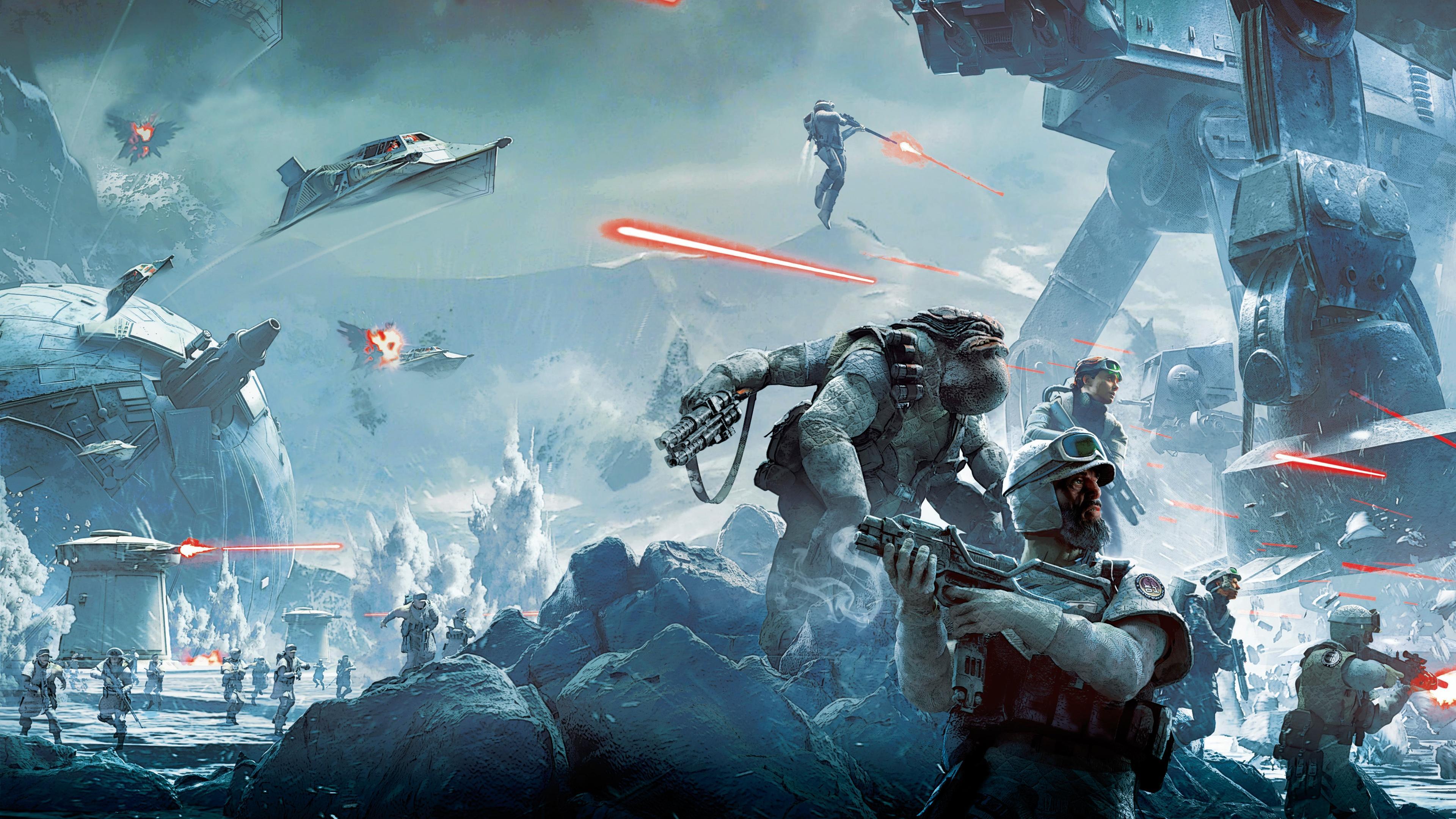 Star Wars Battlefront 4K Wallpaper