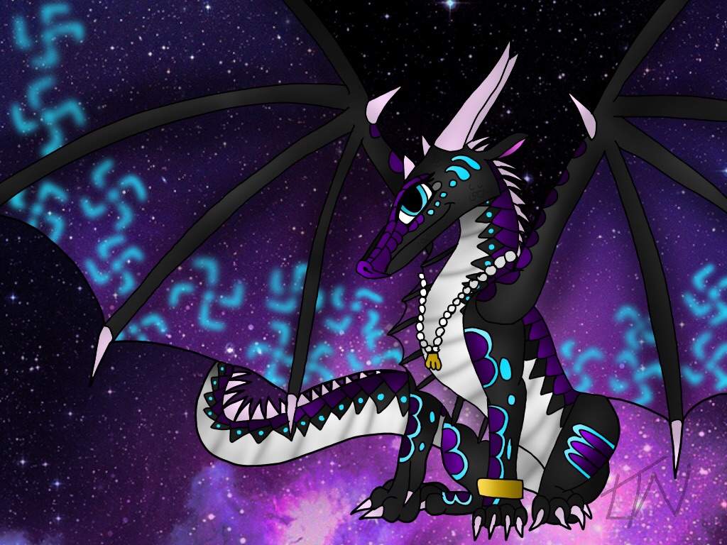 Luna The Nightwing Seawing. Wings Of Fire Amino