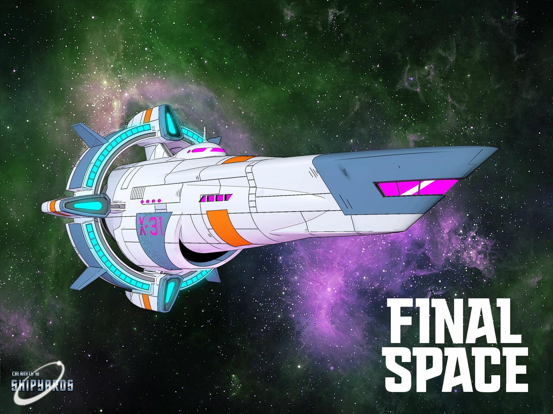 Final Space Ship The X 31 'Oblivion', Calamity